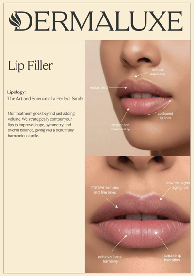 lip filler A5 stand